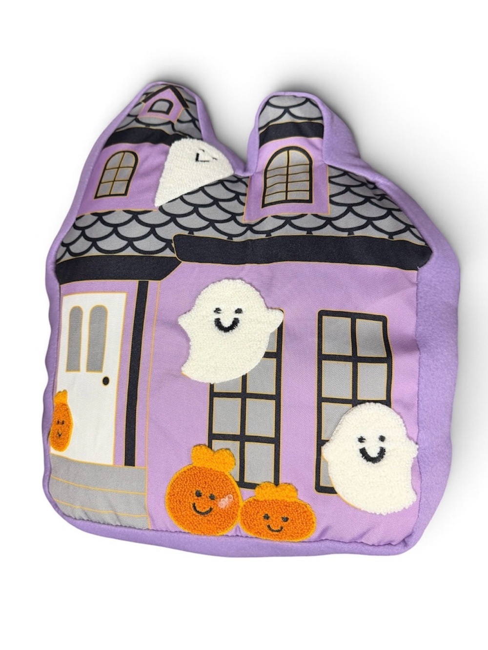 Haunted House Ghost Throw Pillow By Eek & Boo NEW